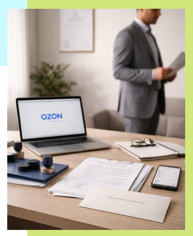 Отказное письмо для Ozon в Королёве от 3639 р. | Сертэкс